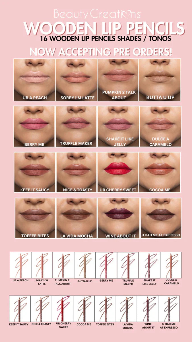 Wooden Lip Pencil