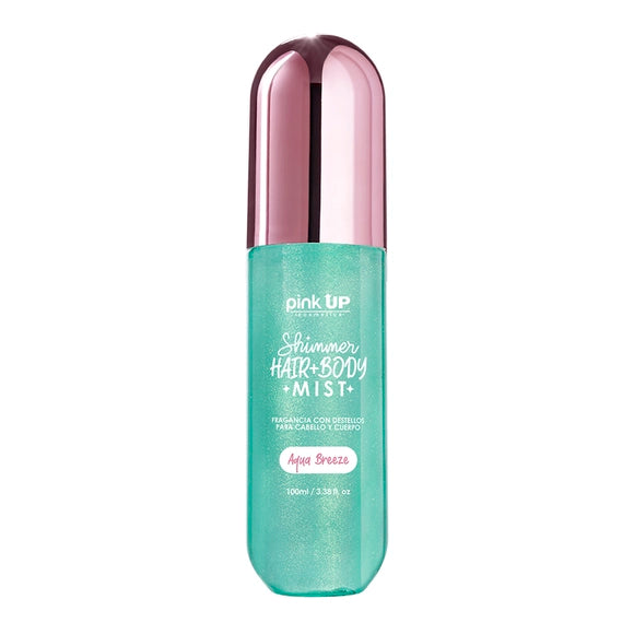 Shimmer hair + body mist