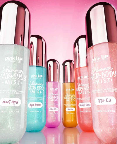 Shimmer hair + body mist